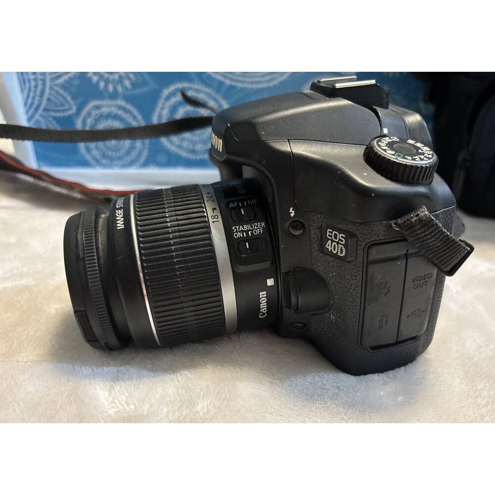 Canon EOS 40D Digital Camera, EFS 18-55 mm Lens, Battery, Charger, Strap and Bag - Picture 13 of 15